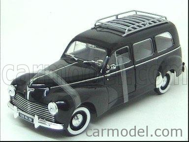 SOLIDO - 1:18 E - PEUGEOT 203 BREAK - ANNEE 1954 - NOIR