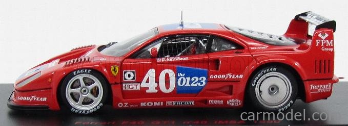 REDLINE RL071 Scale 1/43 | FERRARI F40 GT1 N 40 IMSA 1990 M.FERTE