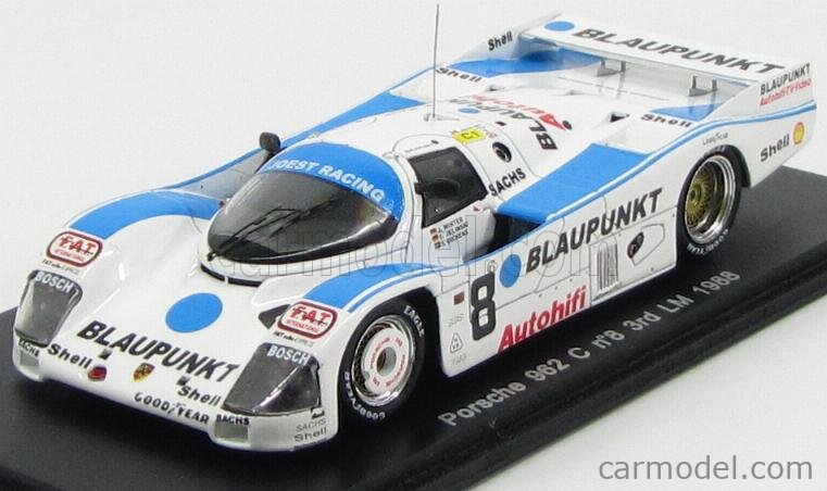 Spark 1/43 ヨースト ポルシェ 962C LM 1988 [S0938 Spark 1/43 ヨースト ポルシェ 962C LM 1988 [S0938 - メルカリ