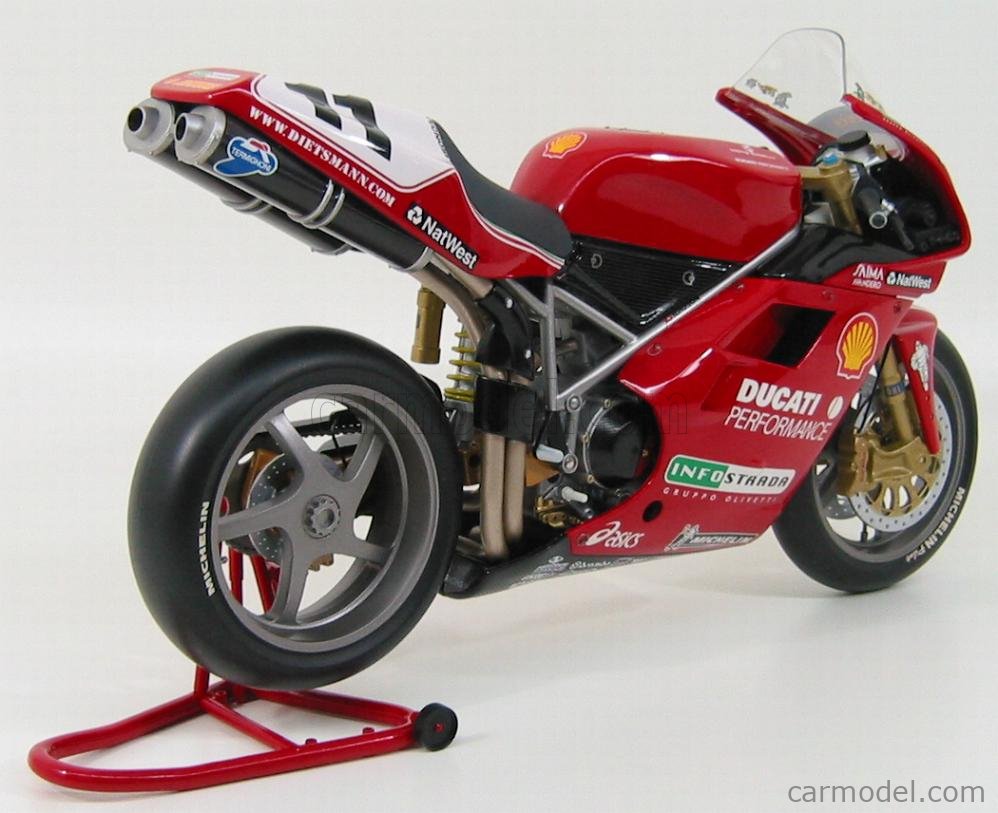 MINICHAMPS 122 011211 DUCATI 996 R SUPERBIKE 2001 RUBEN XAUS 1:12