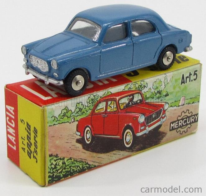 Modèle Statique Lancia Appia III Série 1959 - Bleu Clair, échelle 1/48, En Métal Die-cast