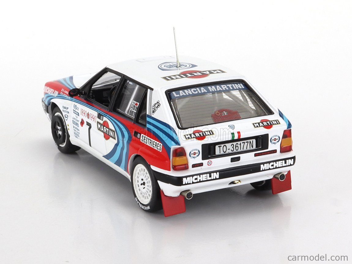 Coche a escala 1:43 Lancia Delta Integrale 16V IXO Models RAC436.22