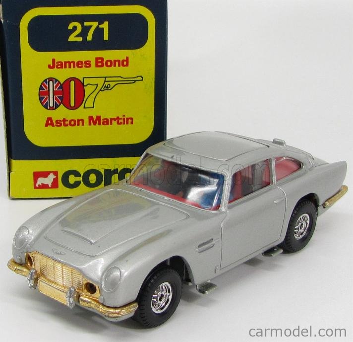 CORGI 271 Scale 1/36 | ASTON MARTIN DB 5 JAMES BOND 007 GREY MET