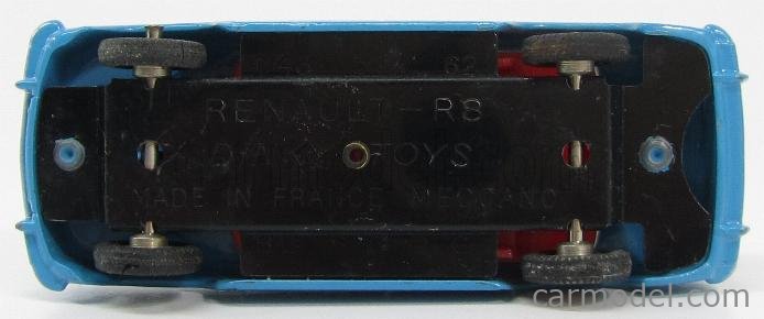 Dinky Toys France 1/43 – Renault 8 Jaune 517, Bon état Sans Boîte