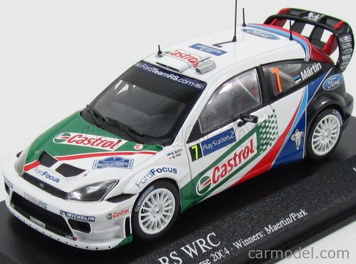 FORD ENGLAND - FOCUS RS WRC N 1 WINNER RALLY CATALUNYA 2004 MARTIN - PARK