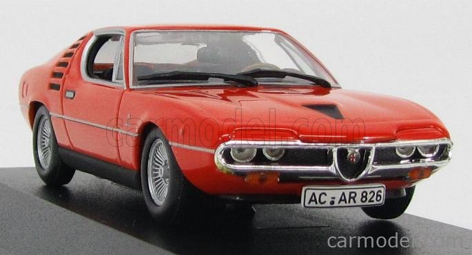Alfa Romeo Montreal - 1972 - Black - 1/43 - Minichamps