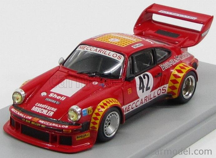 Porsche 934 Turbo Mecarillos N°59 – 24H Du Mans 1977 – Solido 1/43 – Série 10 – Occasion Boîte Super état