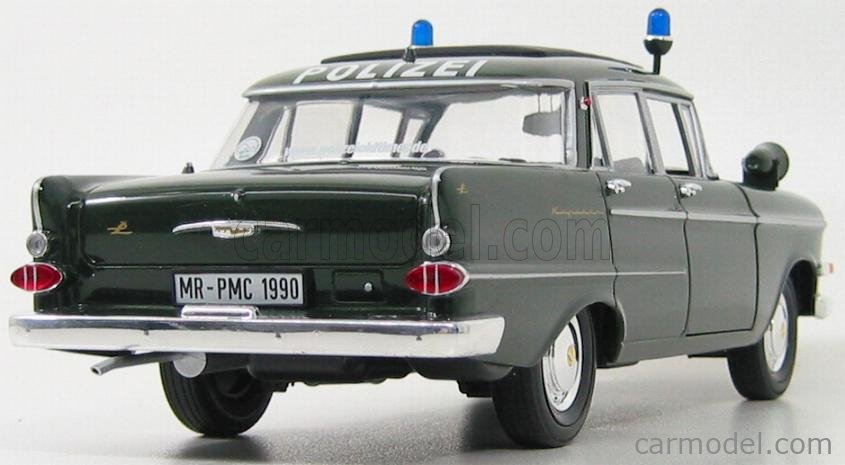 Die cast 1/43 Modellino Auto Polizia Police Polizei Opel Kapitan PII 1959-64