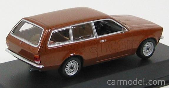 OPEL KADETT C CARAVAN 1973-1977 Burgunderrot MINICHAMPS 1:43
