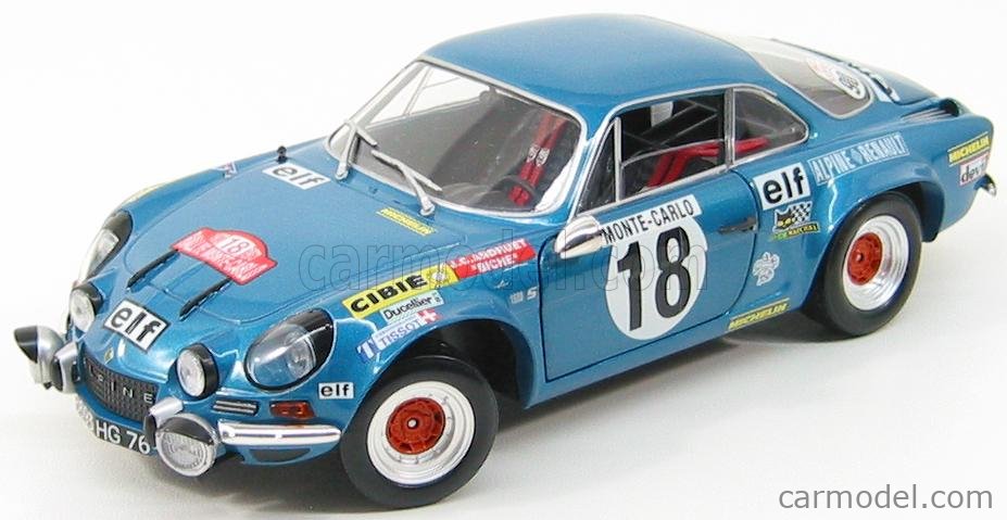 MINIATURE 1/18 🏎Alpine Renault TDF 2007🏎 - Modélisme