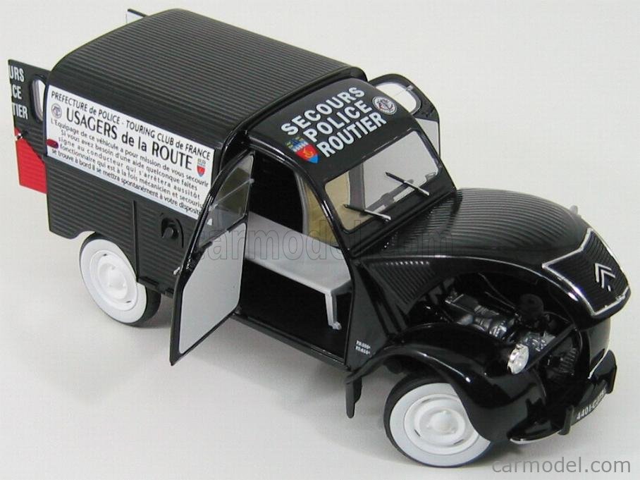 Modèle Réduit Norev Hachette #71 - Citroën 2CV AZU 1954 Esso Extra Gazoline - Échelle 1/43 - Neuf Sous Boîte