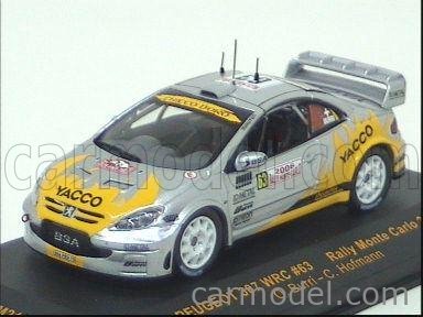 Modèle Réduit 1:43 Peugeot 307 WRC - Pilote Gardemeister, Rallye Monte-Carlo 2006 - Ixo Altaya - Neuf