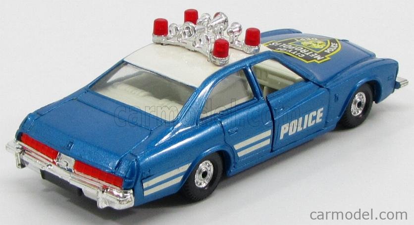 CORGI 260 Scale 1/36 | COMICS SUPERMAN BUICK REGAL POLICE CAR BLUE MET