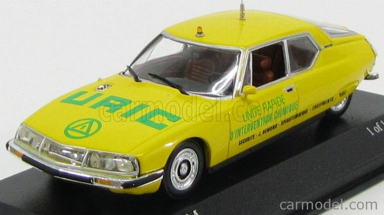 Miniature Norev 1:43 – Citroën SM N°27 – Rouge – Occasion – Collection