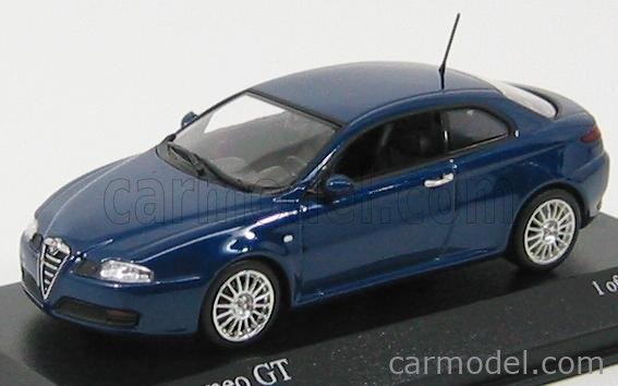 MINICHAMPS 400120326 Scala 1/43 ALFA ROMEO GT COUPE 2003 DARK BLUE