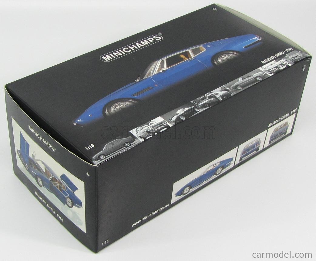 MINICHAMPS 100123320 Scale 1/18 | MASERATI GHIBLI COUPE 1969