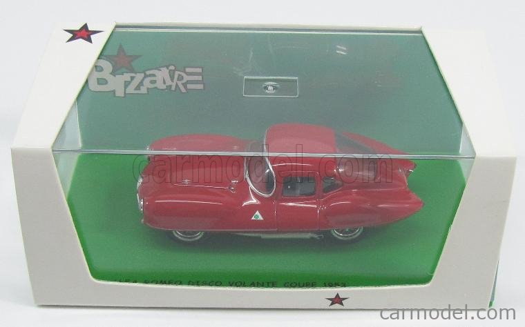 ミニカー BizarreAlfaRomeoDisco Volante1952 1/43 BIZARRE BZ250 Scale 1/43 | ALFA ROMEO DISCO VOLANTE COUPE 1953 RED