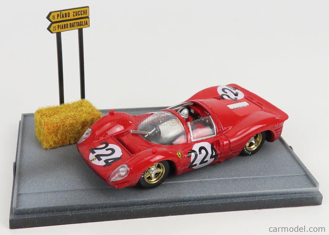 ☆激レア絶版☆BBR*1/43*Ferrari 330P4 Spyder #224 1967 Targa Florio 