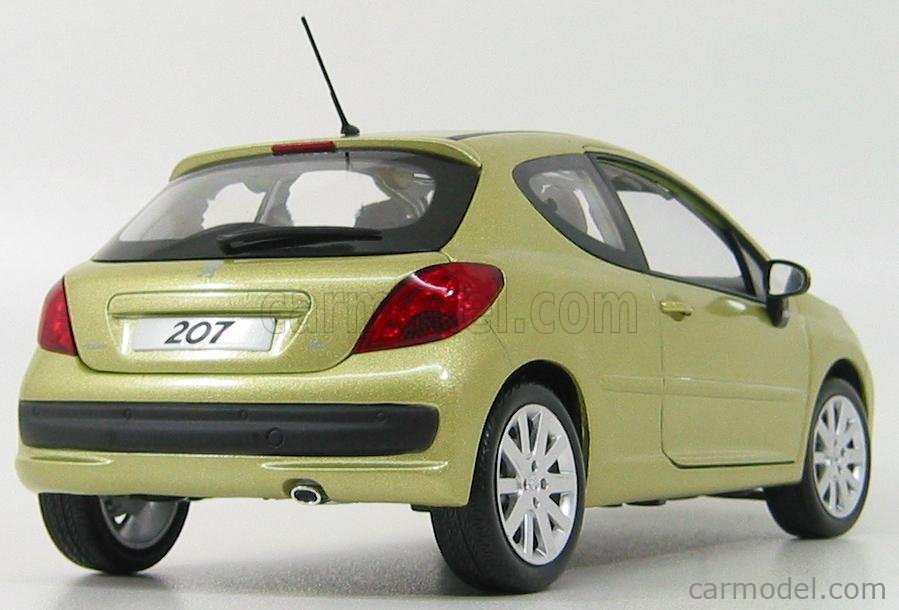 Norev 1:18 Peugeot 205 GTI Griffe Año De Construcción 1991 Verde Metalico 184847