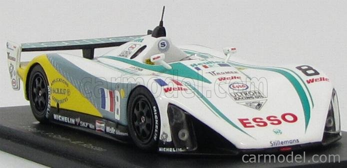 Miniature Spark S0336 – WR LM N°14 Le Mans 1996, échelle 1/43 (Petit, Rostan, Gonin)
