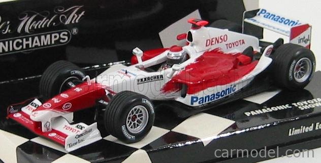 MINICHAMPS 100050016 Panasonic Toyota Racing TF105 J.Trulli 1:18 Scale