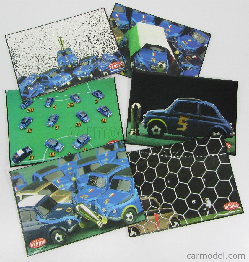 Brumm Brumm 1:43 fiat 500 Campioni del mondo 2006 