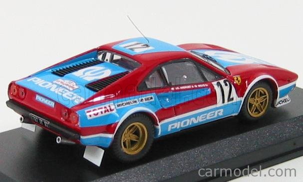 Modèle Réduit Ferrari 308 GTB Gr.4 #3 Rallye Monte-Carlo 1982 - Échelle 1:43 - Edicola - Neuf
