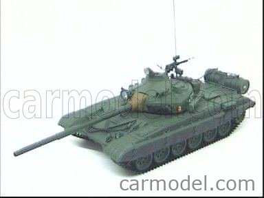 MINICHAMPS 025000 Escala 1/35 | PANZERKAMPFWAGEN T-72A/M1 NVA  7.PANZERDIVISION DRESDEN 1988 - TANK MILITARY GREEN