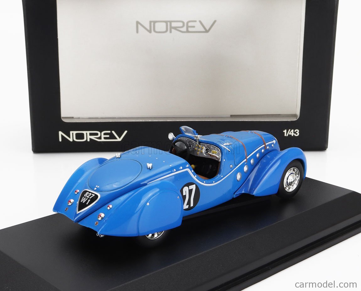 🏎️ Peugeot 302 Darlmat 24H Le Mans 1937 – Norev 1/18 – Occasion