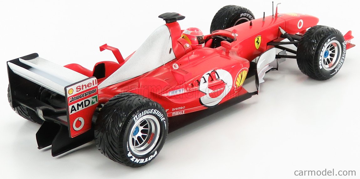Hot Wheels 1/18 Ferrari F2001 Michael Schumacher #1 Marlboro