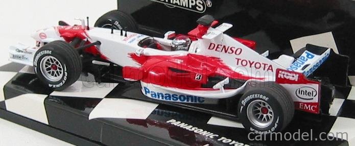 Schumacher   1:43  2006  Mint Condition Minichamps  Panasonic Toyota TF106  R