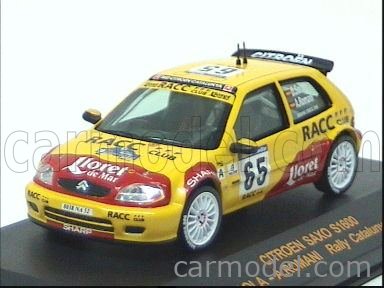 Altaya 1/43 Scale AL31319V - Citroen Saxo S1600 - Catalunya Rally 2002 7625943010775