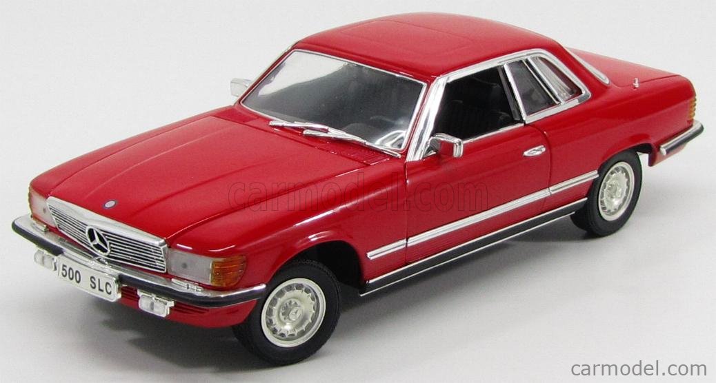 RICKO 32103 Scale 1/18 | MERCEDES BENZ 500SLC 1981 RED