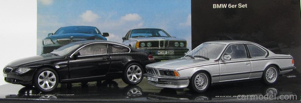 BMW - 6-SERIES SET - 645Ci COUPE 2004 + 635CSi COUPE 1976