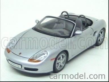 UT-MODELS / Scale 1/18 | PORSCHE BOXSTER SPIDER 1996 SILVER