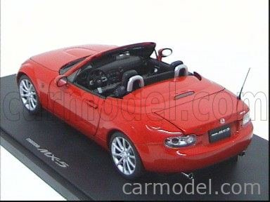AUTOART 75975 Scale 1/18 | MAZDA MX-5 SPIDER CABRIOLET 2006 RED AUTOART 75975 Scale 1/18 | MAZDA MX-5 SPIDER CABRIOLET 2006 RED