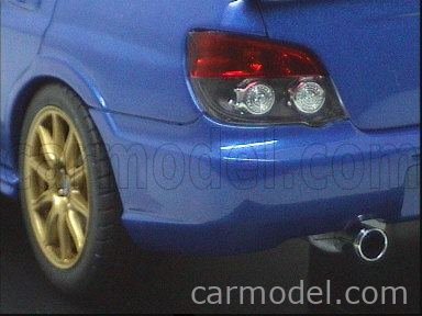 AUTOART 78681 Scale 1/18 | SUBARU IMPREZA WRX STI 2006 BLUE MET