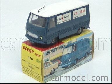 Norev Modèle n° 07 Peugeot J7 Fourgon Tôlé Freezor / Cusenier | AU JOUET PARISIEN