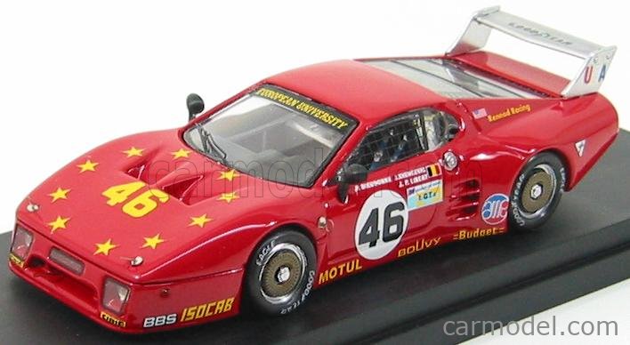 BEST-MODEL 9327 Scale 1/43 | FERRARI 512 LM 3.5 N 46 LE MANS 1981 ...