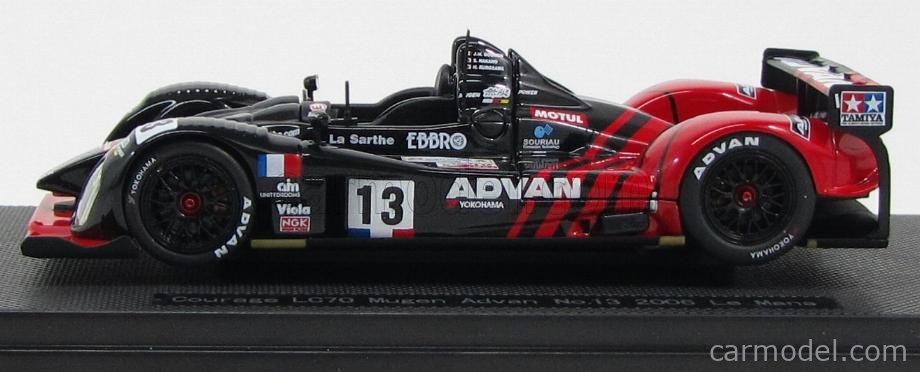 EBBRO EB43823 Scale 1/43 | COURAGE LC70 MUGEN ADVAN N 13 LE MANS