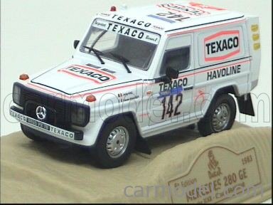 MERCEDES 280 GE Texaco 1983 J.ICKX Winner 1st DIV1 1/43 norev M6 Paris/Dakar 