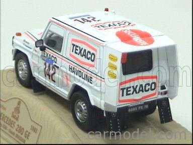 Voiture miniature Mercedes rallye Paris Dakar - Collection