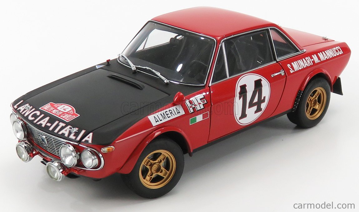 LANCIA - FULVIA 1.6 HF N 14 WINNER RALLY DI MONTECARLO 1972 S.MUNARI -  M.MANNUCCI