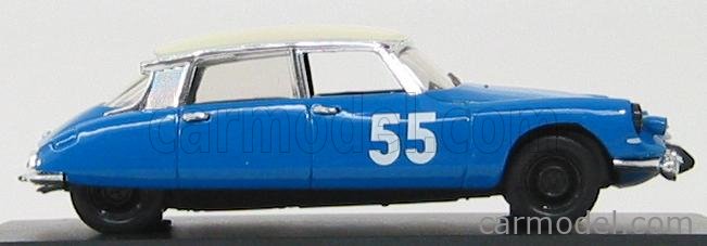 Miniature 1/43 Rio – Citroën DS19 N°44 – Vainqueur Tour De Corse 1961 – Trautmann