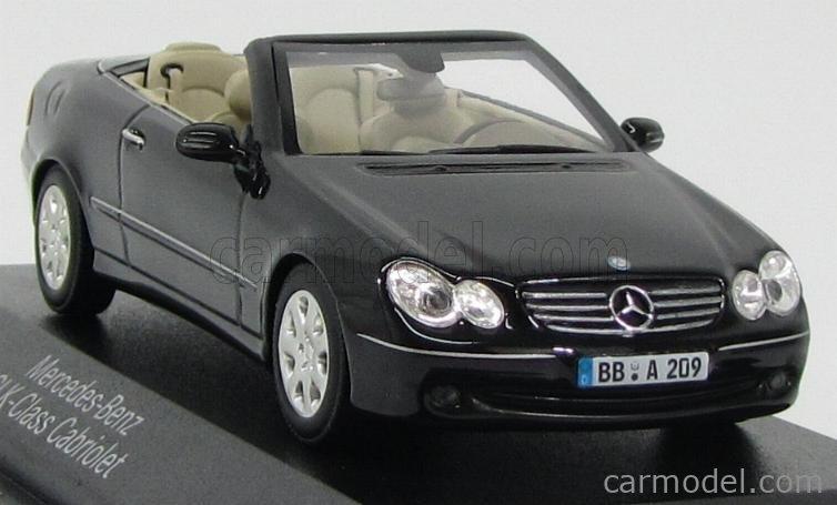 MINICHAMPS B66961966 Scale 1/43 | MERCEDES BENZ CLK-CLASS CABRIOLET ...