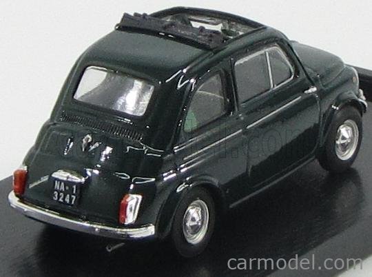 VQV6 Hachette Fiat Nuova 500D 1960 - Modello In Scala 1:24 Da Collezione