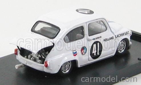 Brumm K001 - Fiat Abarth 1000 Berline 4 Heures Monza 1966 - Échelle 1