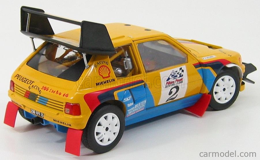 SOLIDO 9063-01 Scale 1/18 | PEUGEOT 205 T16 N 2 RALLY PIKES PEAK