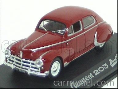 NOREV 470507 Scale 1/43 | PEUGEOT 203 DARL'MAT RED