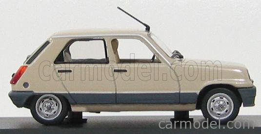 Miniature Renault 5 GTL 5 portes Beige 1982 - francis miniatures